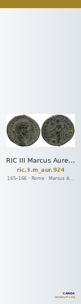 RIC III Marcus Aurelius 924 — CANOA