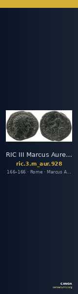 RIC III Marcus Aurelius 928 — CANOA