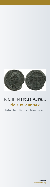 RIC III Marcus Aurelius 947 — CANOA