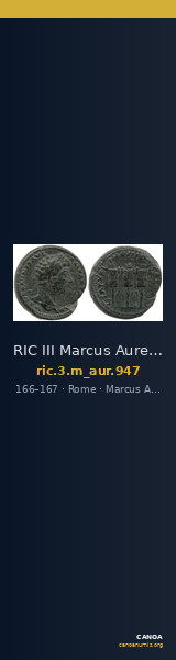 RIC III Marcus Aurelius 947 — CANOA