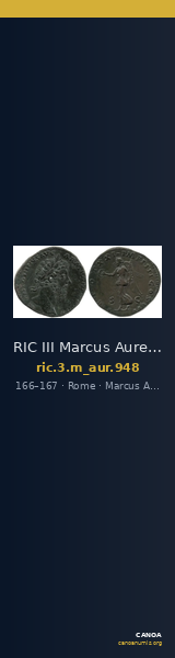 RIC III Marcus Aurelius 948 — CANOA