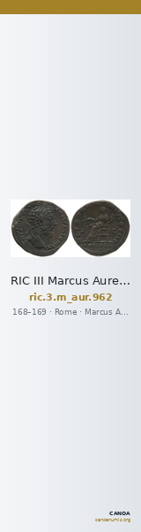 RIC III Marcus Aurelius 962 — CANOA