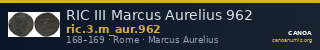 RIC III Marcus Aurelius 962 — CANOA