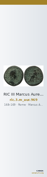 RIC III Marcus Aurelius 969 — CANOA