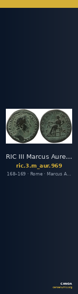 RIC III Marcus Aurelius 969 — CANOA