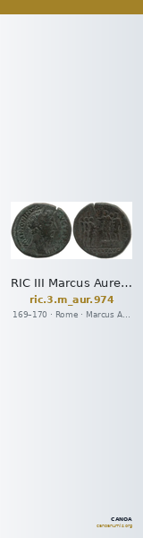 RIC III Marcus Aurelius 974 — CANOA