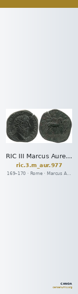 RIC III Marcus Aurelius 977 — CANOA