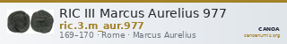 RIC III Marcus Aurelius 977 — CANOA