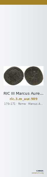 RIC III Marcus Aurelius 989 — CANOA