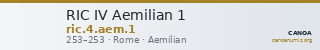 RIC IV Aemilian 1 — CANOA