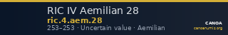 RIC IV Aemilian 28 — CANOA