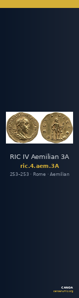 RIC IV Aemilian 3A — CANOA