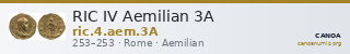 RIC IV Aemilian 3A — CANOA
