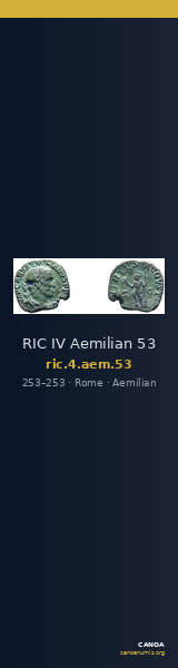 RIC IV Aemilian 53 — CANOA