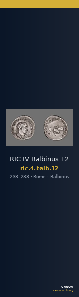 RIC IV Balbinus 12 — CANOA