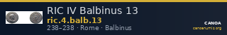 RIC IV Balbinus 13 — CANOA
