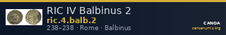 RIC IV Balbinus 2 — CANOA