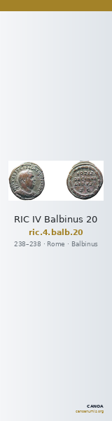 RIC IV Balbinus 20 — CANOA