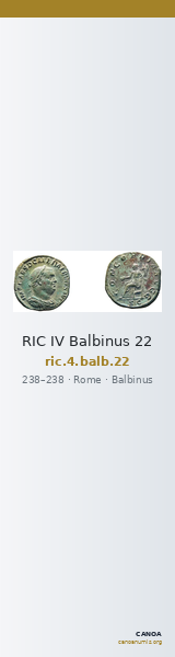 RIC IV Balbinus 22 — CANOA