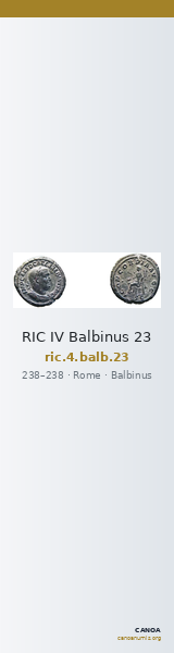 RIC IV Balbinus 23 — CANOA