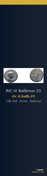 RIC IV Balbinus 23 — CANOA