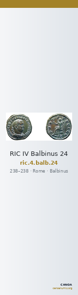 RIC IV Balbinus 24 — CANOA