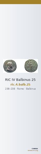 RIC IV Balbinus 25 — CANOA