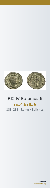 RIC IV Balbinus 6 — CANOA