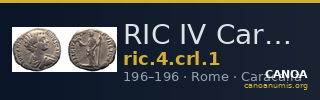 RIC IV Caracalla 1 — CANOA