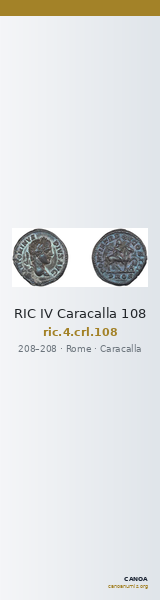 RIC IV Caracalla 108 — CANOA