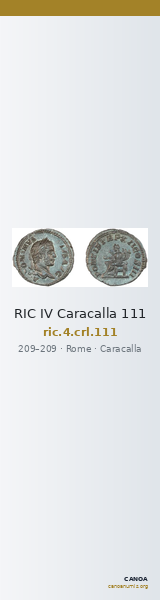 RIC IV Caracalla 111 — CANOA