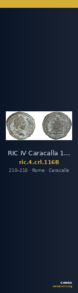 RIC IV Caracalla 116B — CANOA