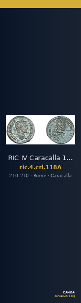 RIC IV Caracalla 118A — CANOA