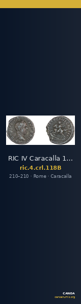 RIC IV Caracalla 118B — CANOA