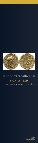 RIC IV Caracalla 119 — CANOA