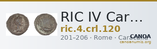 RIC IV Caracalla 120 — CANOA