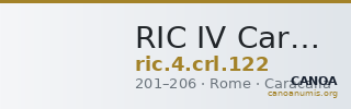 RIC IV Caracalla 122 — CANOA