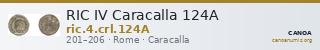 RIC IV Caracalla 124A — CANOA