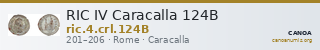 RIC IV Caracalla 124B — CANOA