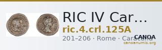 RIC IV Caracalla 125A — CANOA