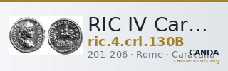 RIC IV Caracalla 130B — CANOA
