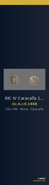 RIC IV Caracalla 144B — CANOA