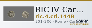 RIC IV Caracalla 144B — CANOA
