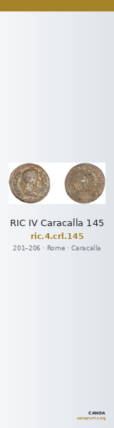 RIC IV Caracalla 145 — CANOA
