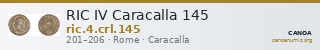 RIC IV Caracalla 145 — CANOA