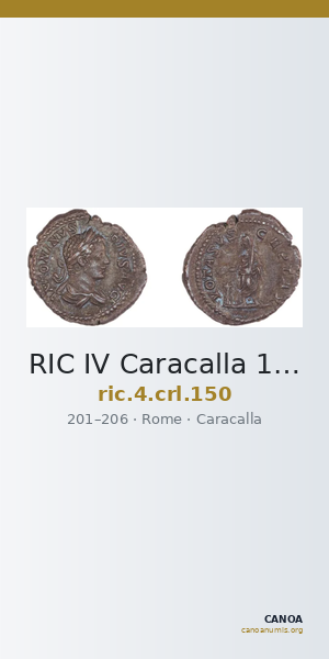 RIC IV Caracalla 150 — CANOA