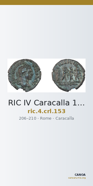 RIC IV Caracalla 153 — CANOA