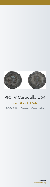 RIC IV Caracalla 154 — CANOA