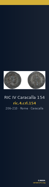 RIC IV Caracalla 154 — CANOA