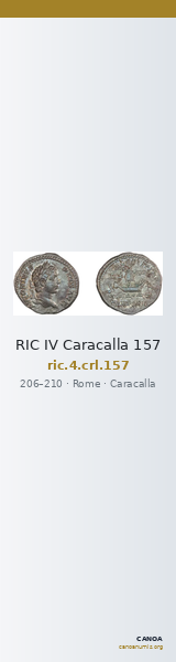 RIC IV Caracalla 157 — CANOA